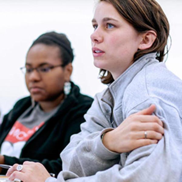 students listen attentively in class